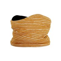 Cuello polar para niños de rayas amarillo mostaza