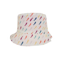 Gorro reversible de peces