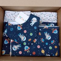 Pack Regalo Bebé Blue Astronauts