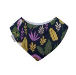 Babero azul animales