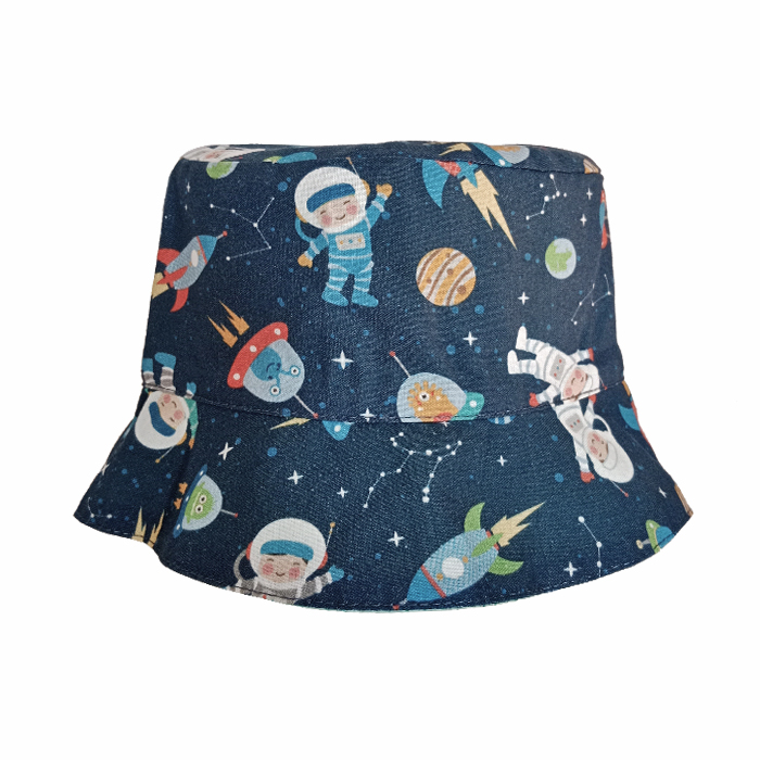 Gorro reversible de astronautas